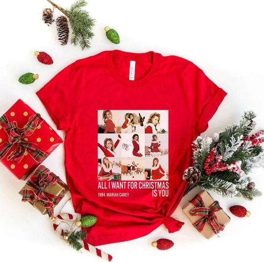 Discover Mariah Carey Merry Christmas One and All Tour 2023 TShirt