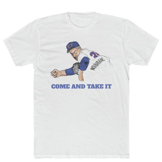Discover Nolan Ryan vs Robin Ventura Men's Tee Shirt - "Come And Take It"