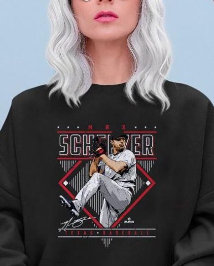 Discover Max Scherzer Baseball Diamond Name signatures Sweatshirt