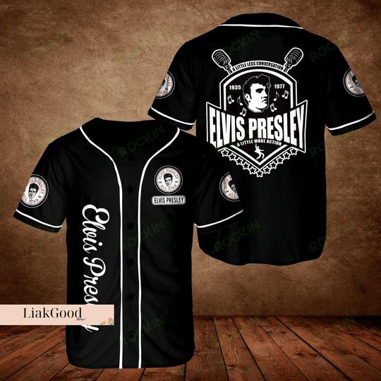 Discover Elvis Presley Jersey Shirt, King Of Rock Shirt, Elvis Presley Jersey Men