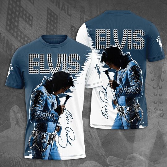 Discover Long Live The King Elvis Presley T-Shirt Christmas Gift For Fans