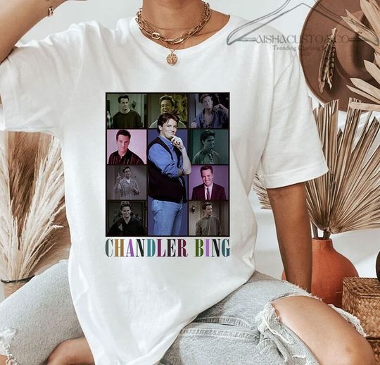 Discover Chandler Bing T-Shirt - Tribute to Matthew Perry
