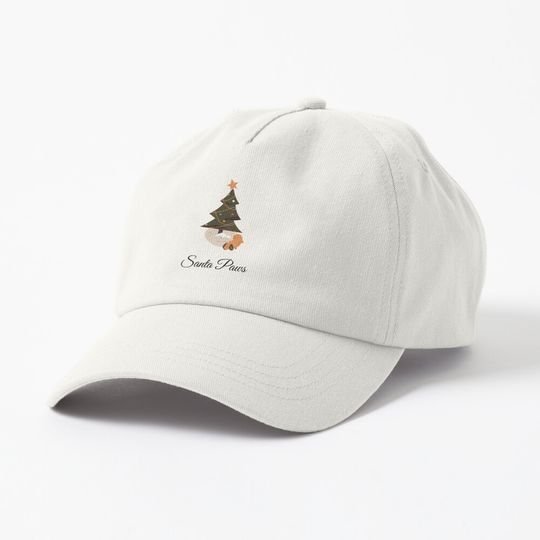 Discover Christmas Dog illustration : dog sleeping under Christmas tree Cap