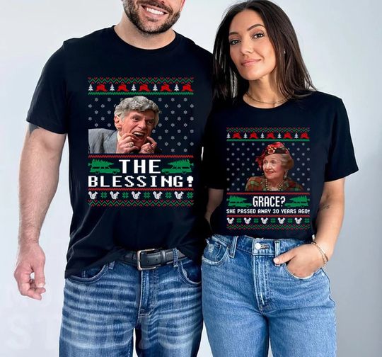 Discover The Blessing Uncle Lewis And Aunt Bethany Christmas, Couple Xmas Vacation