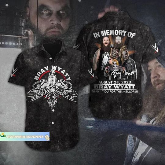 Discover Christmas Gift, The Fiend Bray Wyatt Hawaiian Shirt