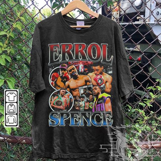 Discover Boxing Shirt , Vintage 90s Bootleg Errol Spence Style Shirt