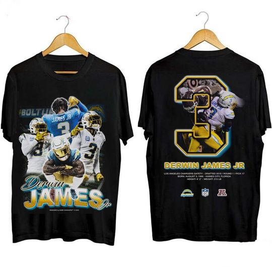 Discover Derwin James Vintage 90s Graphic Style T-Shirt, Vintage Sport Tee
