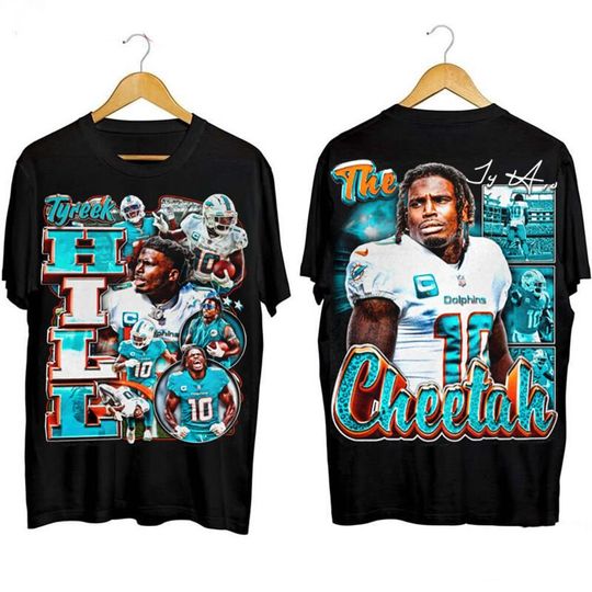 Discover Tyreek Hill Vintage 90s Graphic Style T-Shirt, Vintage Sport Tee