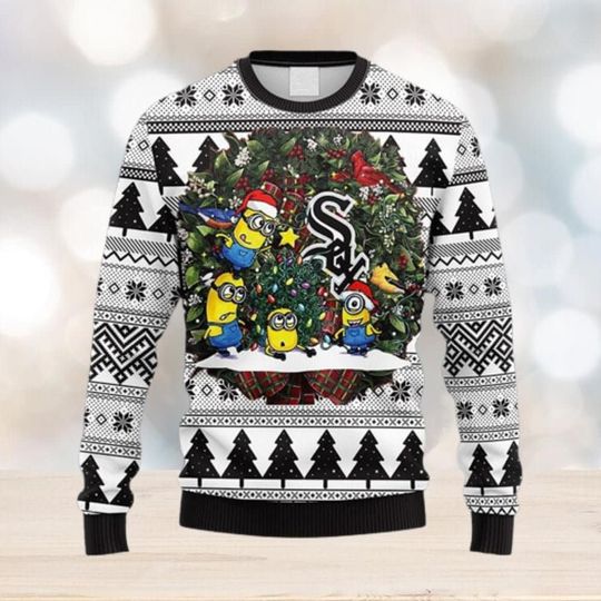 Discover White Sox Minion Christmas Ugly Sweater