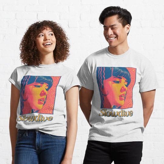 Discover Slowdive Classic T-Shirt, Slovvdive Fanart Classic T-Shirt
