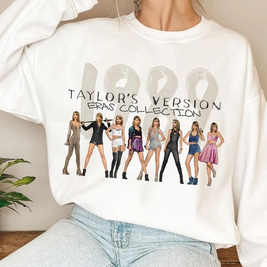 Discover 1989 Taylo version Eras Crewneck Sweatshirt