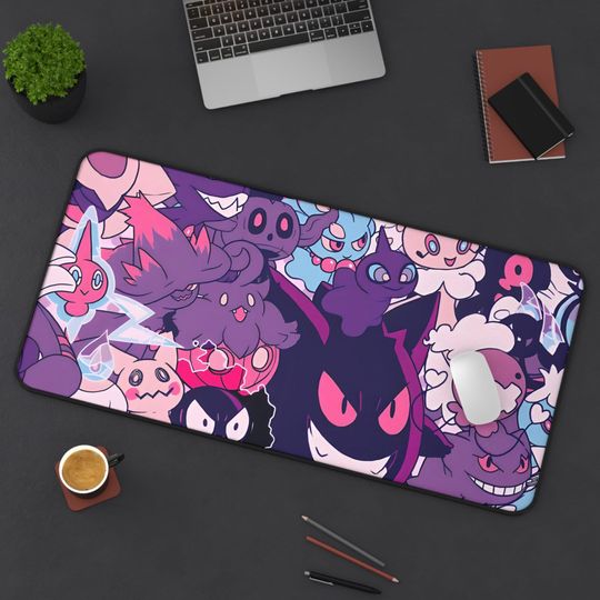 Discover Gengar Desk Mat | Anime Desk Mat | XXL Anime Gaming Mouse Pad