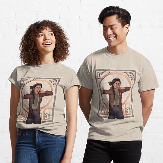 Discover Katniss Everdeen card Classic T-Shirt