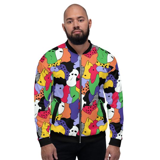 Discover Fresh Prince Colorful Bomber Jacket