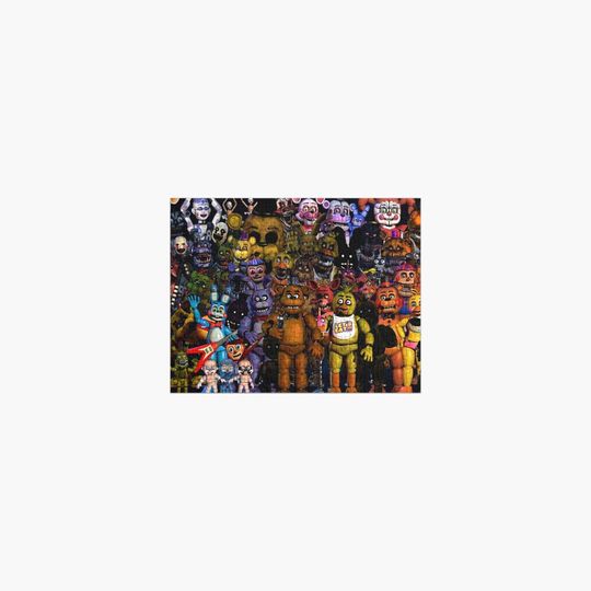 Discover FNAF Jigsaw Puzzle Jigsaw Puzzle
