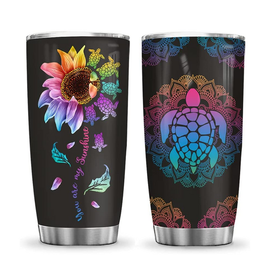 Discover 20oz Tumbler with Sea Turtle Design