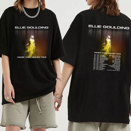 Discover Ellie Goulding Higher Than Heaven Tour 2023 Shirt