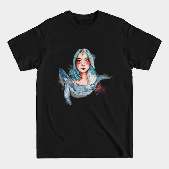 Discover Aqua Girl - Illustration - T-Shirt
