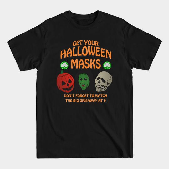 Discover Silver Shamrock Halloween masks - Halloween - T-Shirt