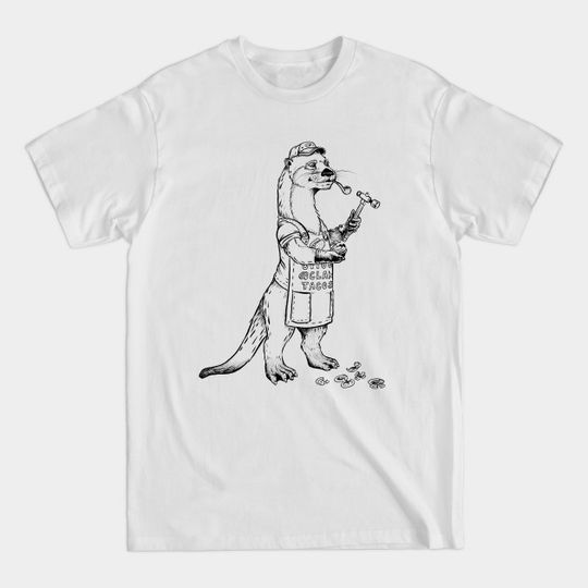 Discover Otto's Clam Tacos - Otter - T-Shirt