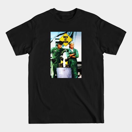 Discover Men At Work Poster - Emilio Estevez Cult Classic Film Movie - T-Shirt