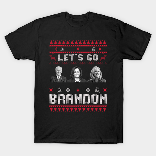 Discover Ugly Christmas Anti-Biden Pro America T-Shirt