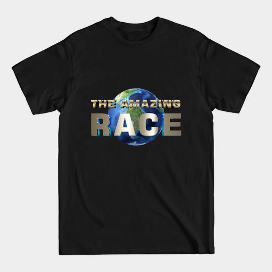 Discover The Amazing Race Earth Blue Gold 3D - The Amazing Race Earth Blue Gold 3d - T-Shirt