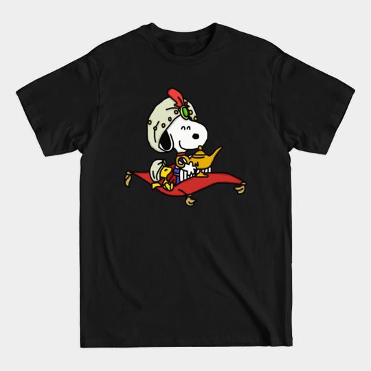 Discover Lamp snoopy - Snoopy - T-Shirt
