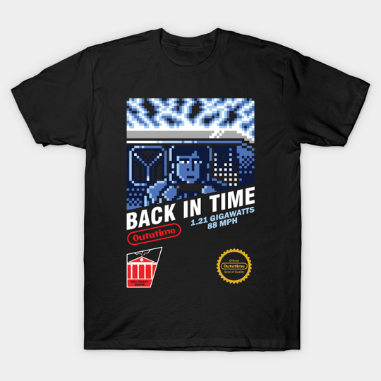 Discover Back in Time - Video Game - T-Shirt