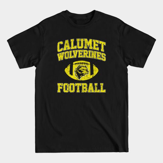 Discover Calumet Wolverines Football - Red Dawn - T-Shirt