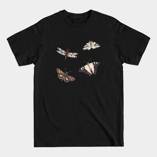 Discover Dark academia pack insects moths - Moth - T-Shirt