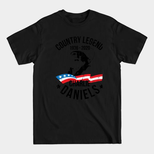 Discover Charlie daniels country legend - Charlie Daniels - T-Shirt