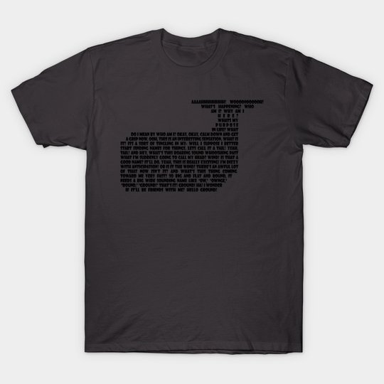 Discover Hitchhikers whale quote - Hitchhikers Guide To The Galaxy - T-Shirt