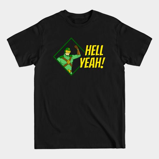 Discover Kiteman! Hell yeah! - Kiteman - T-Shirt