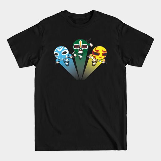 Discover 3 Ninjas Puff Back - 90s - T-Shirt