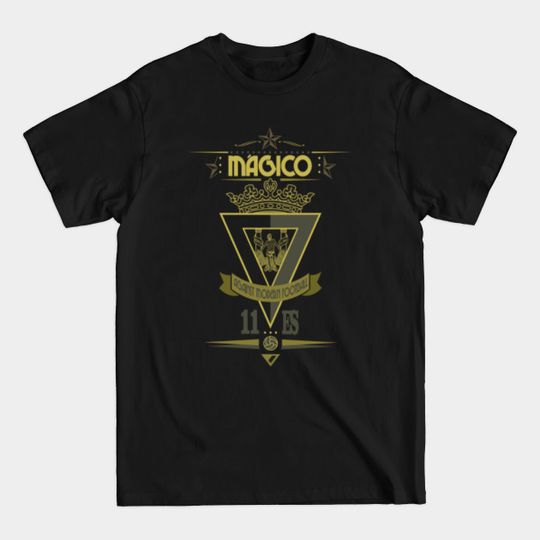 Discover Magico Gonzalez - Escudo - Soccer - T-Shirt
