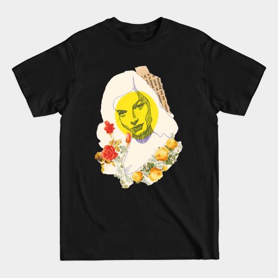 Discover Marie "Slim" Browning - Lauren Bacall Portrait - T-Shirt