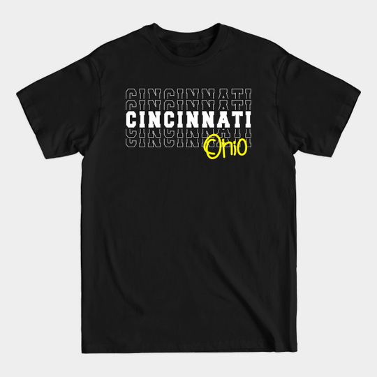 Discover Cincinnati Ohio City T-Shirt