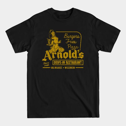 Discover Vintage Arnold's Drive-In Restaurant - Happy Days - T-Shirt