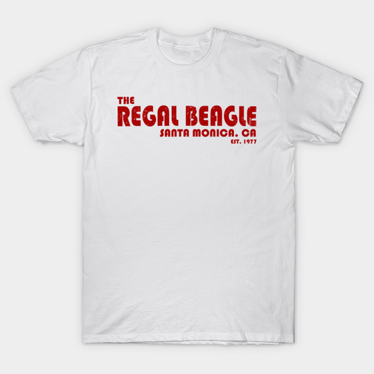 Discover The Regal Beagle Est 1977 - Threes Company - T-Shirt