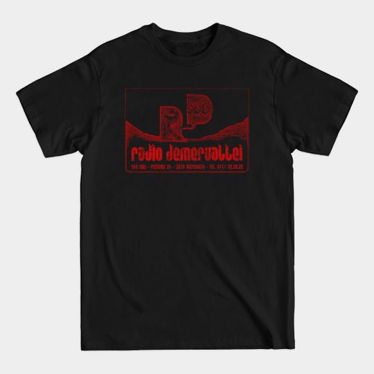 Discover Radio Demervallei, Belgium / Defunct 80s Radio Station - Radio Station - T-Shirt