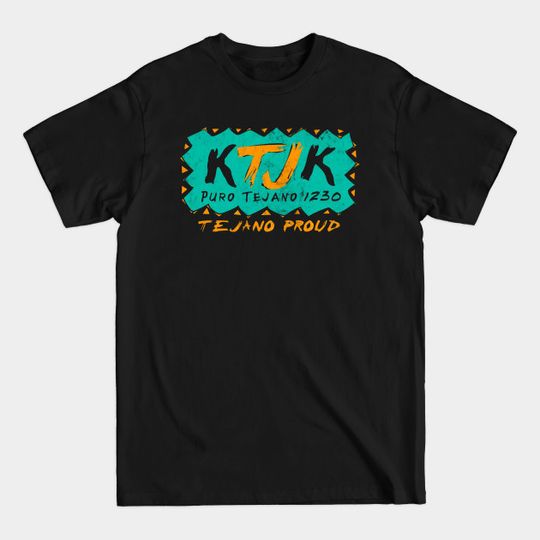 Discover 1230 AM KTJK Tejano Del Rio, Texas / Defunct 1980s Radio Station - Radio Station - T-Shirt