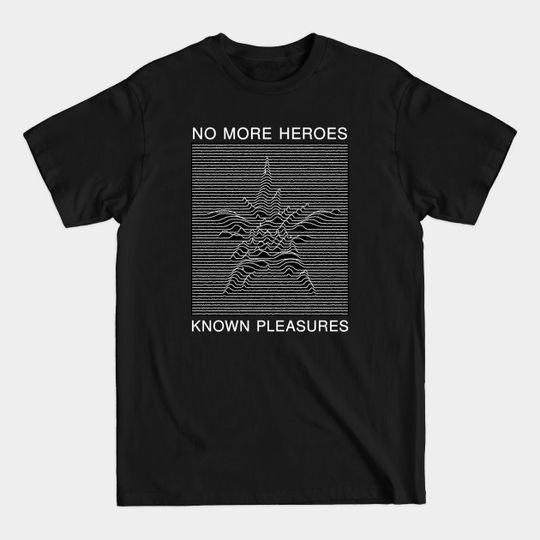 Discover Known Pleasures - No More Heroes - T-Shirt