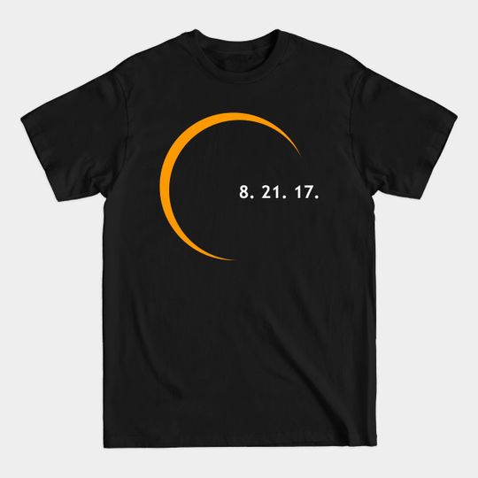 Discover Minimalist Solar Eclipse 2017 - Eclipse 2017 - T-Shirt