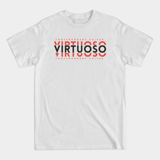Discover Contemporary Guitar Virtuoso Dark Orange - Guitar Virtuoso - T-Shirt