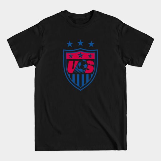 Discover USWNT Crest 4 Star - Football Gay Lgbt Megan Usa Soccer - T-Shirt