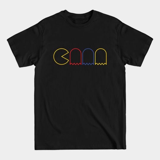 Discover Neon old Game - Pacman - T-Shirt