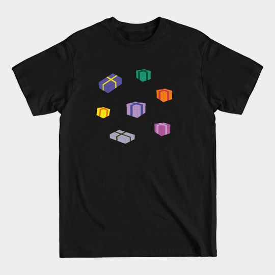 Discover Cartoon Colored Gift Boxes - Box - T-Shirt