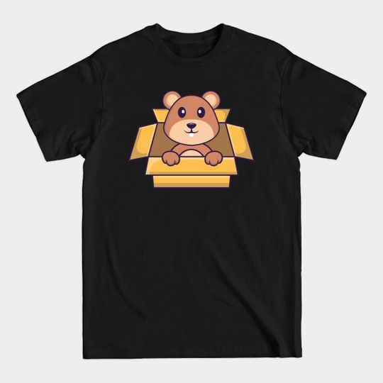 Discover Cute squirrel character - Box - T-Shirt