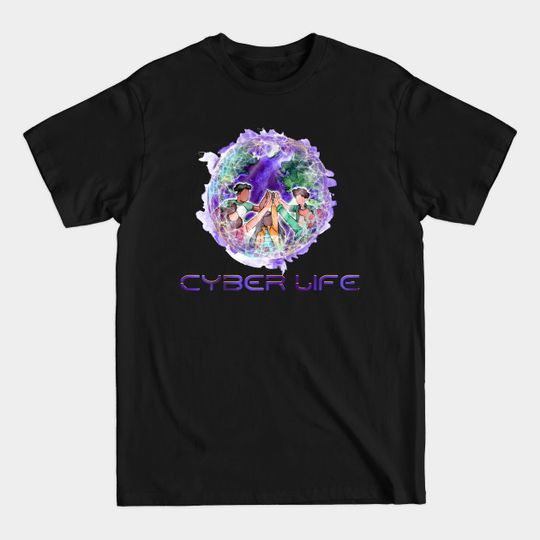 Discover Cyber Life - Cybersecurity - T-Shirt
